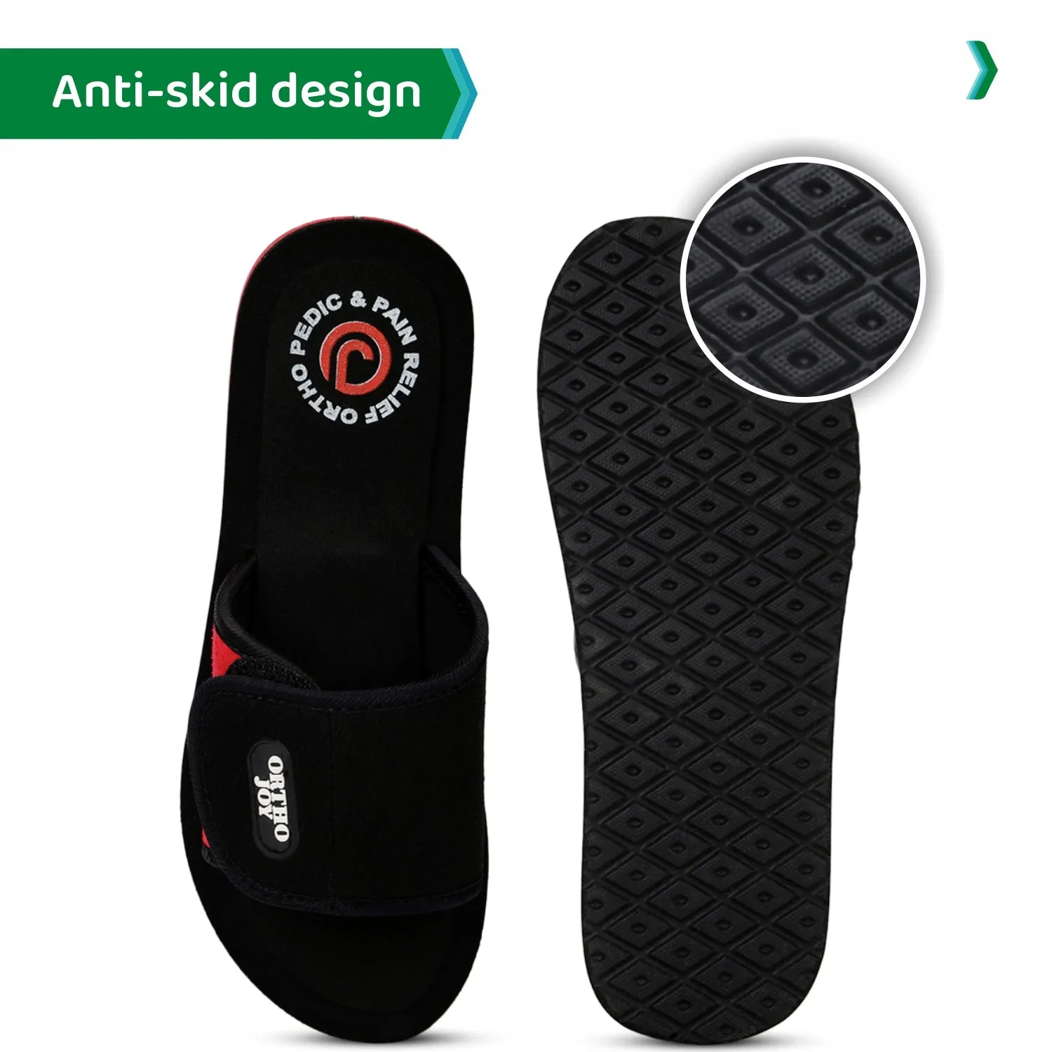 ORTHO JOY Fancy doctor Ortho Slipper for women