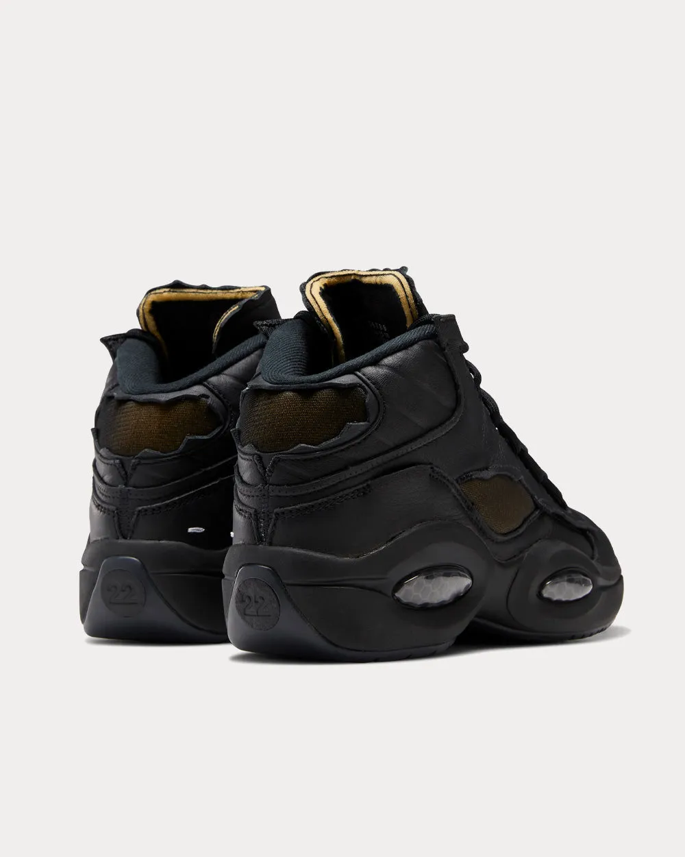 Question Mid Memory Of Basketball Shoes Black / Cloud White / Black Mid Top Sneakers
