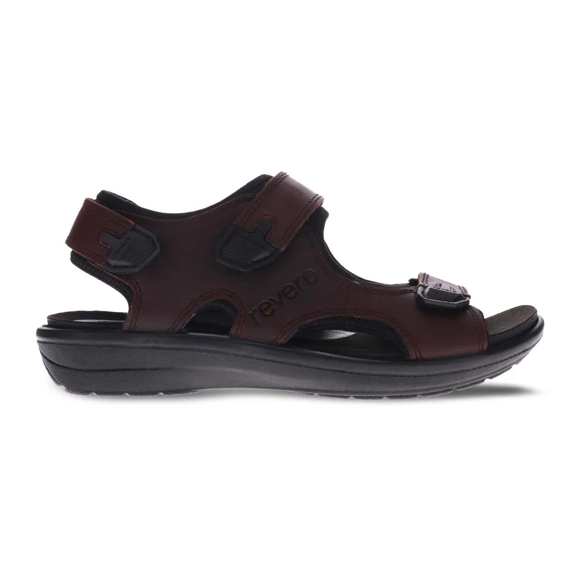 Revere Montana 2 Men Sandals In Whiskey