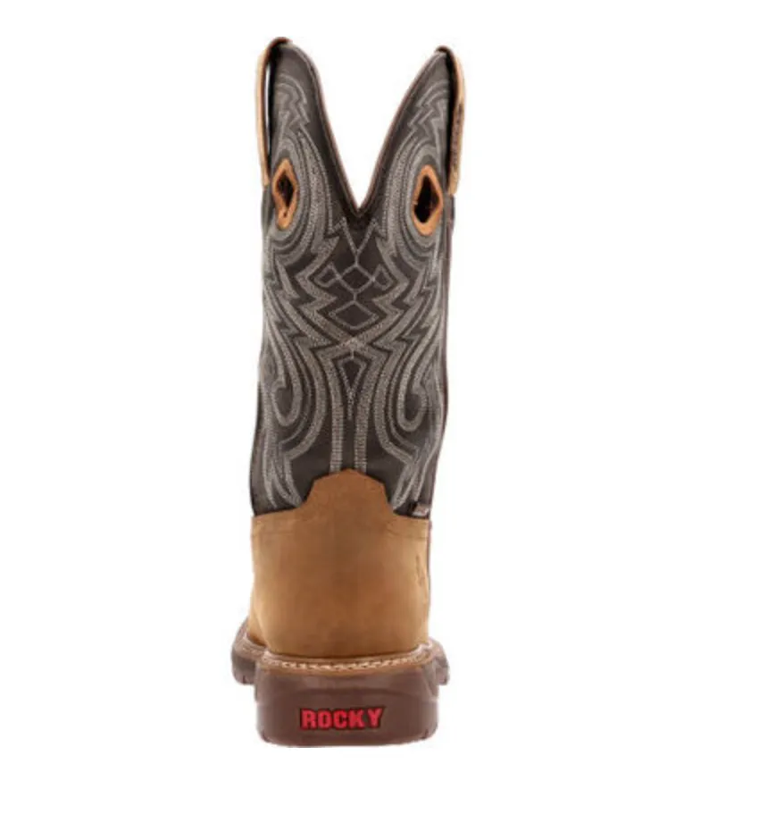 ROCKY ORIGINAL RIDE FLX WATERPROOF COMPOSITE TOE WESTERN BOOT #RKW0391