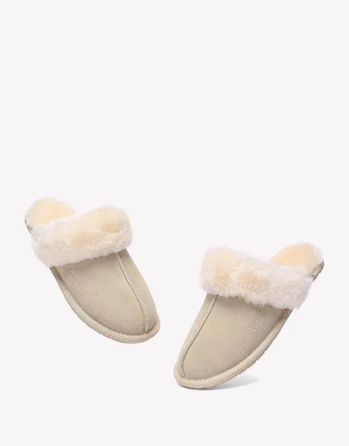 Rosa Slipper Suede In Sand
