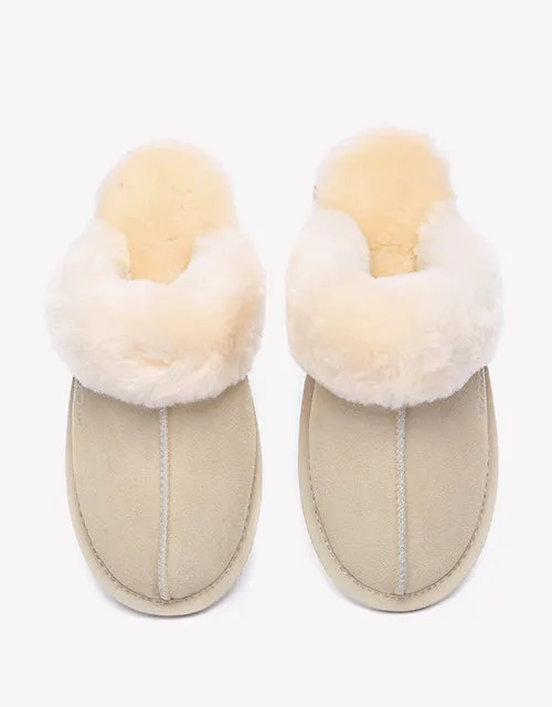 Rosa Slipper Suede In Sand