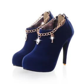 Round Toe Ankle Boots