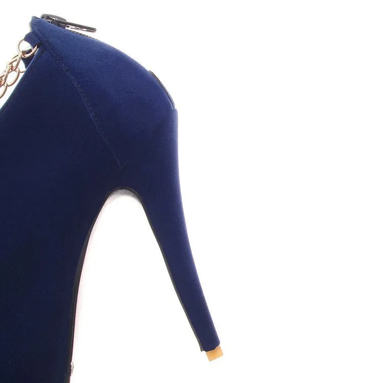 Round Toe Ankle Boots