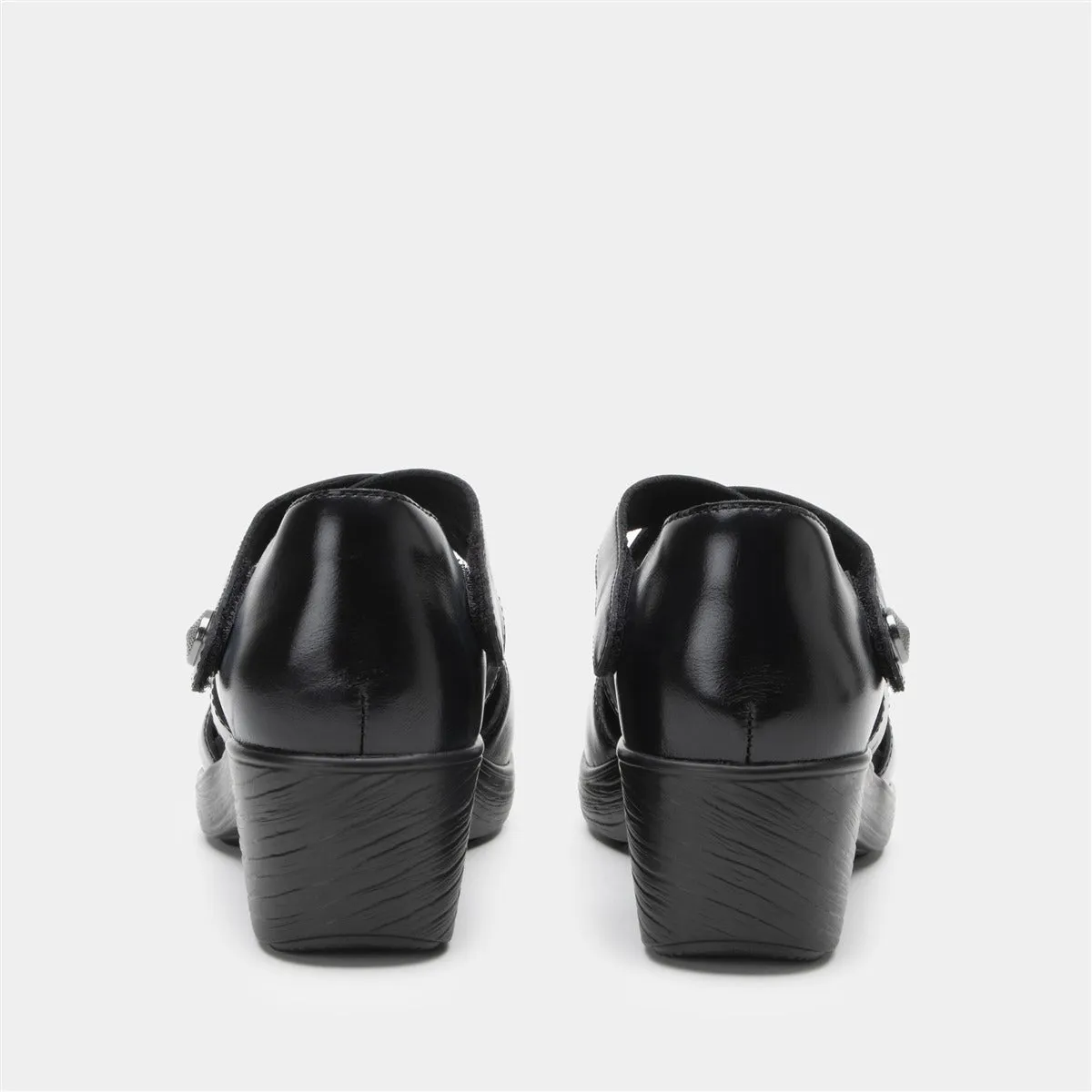 Savina | Leather | Noir