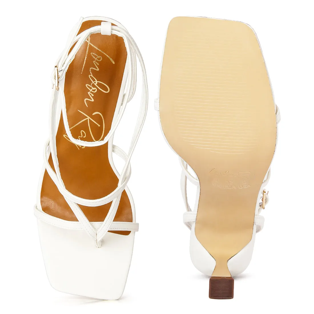 Strappy Ankle Strap Sandals