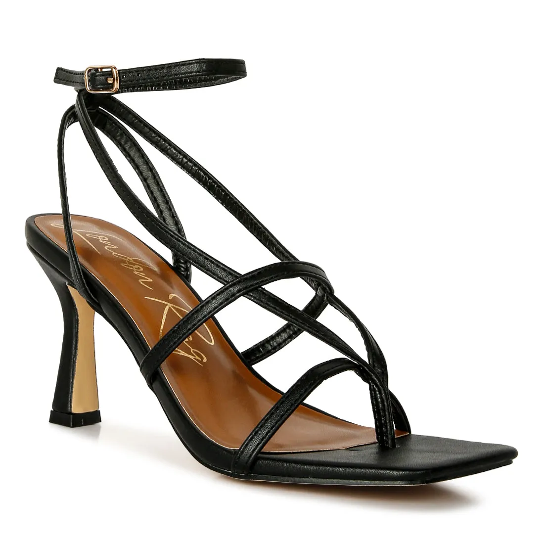 Strappy Ankle Strap Sandals
