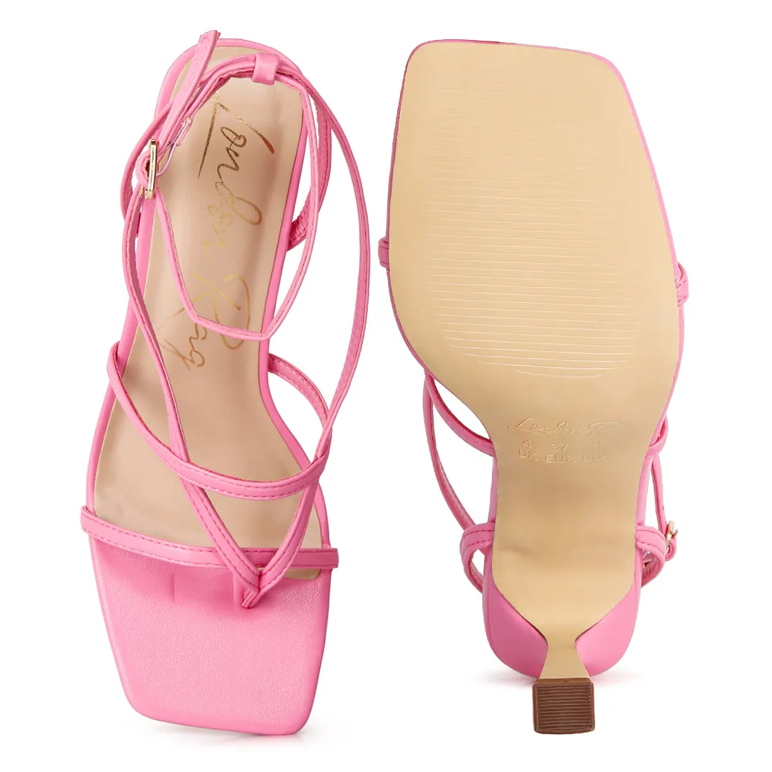 Strappy Ankle Strap Sandals