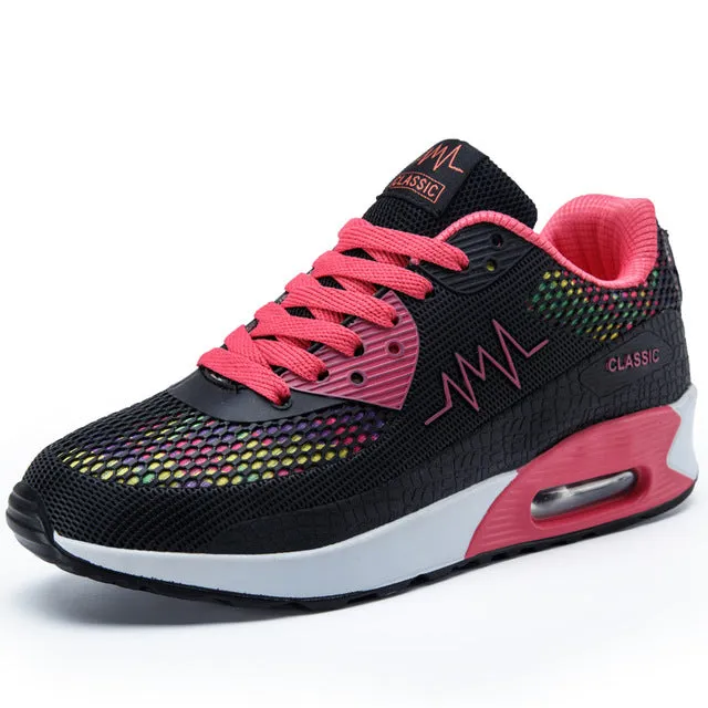 Trainers Breathable Leather Casual Flats Shoes