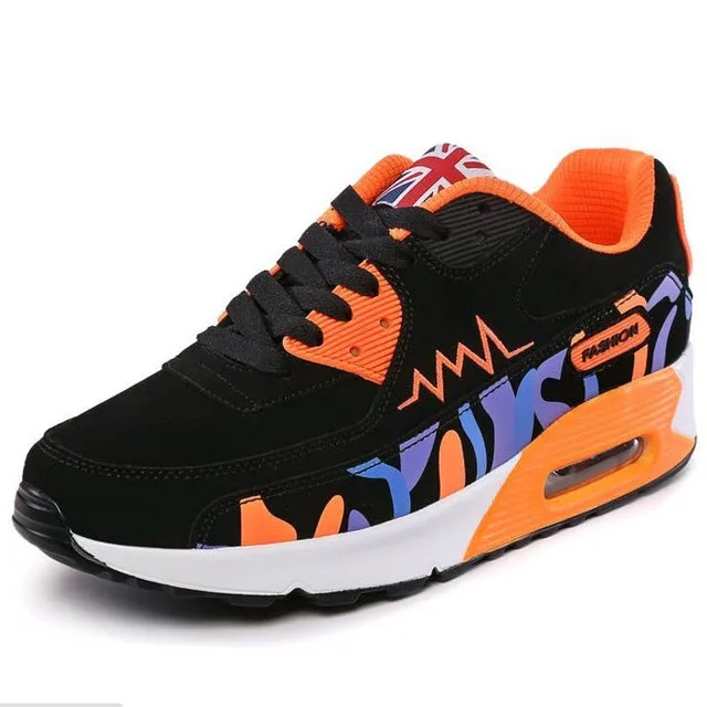 Trainers Breathable Leather Casual Flats Shoes