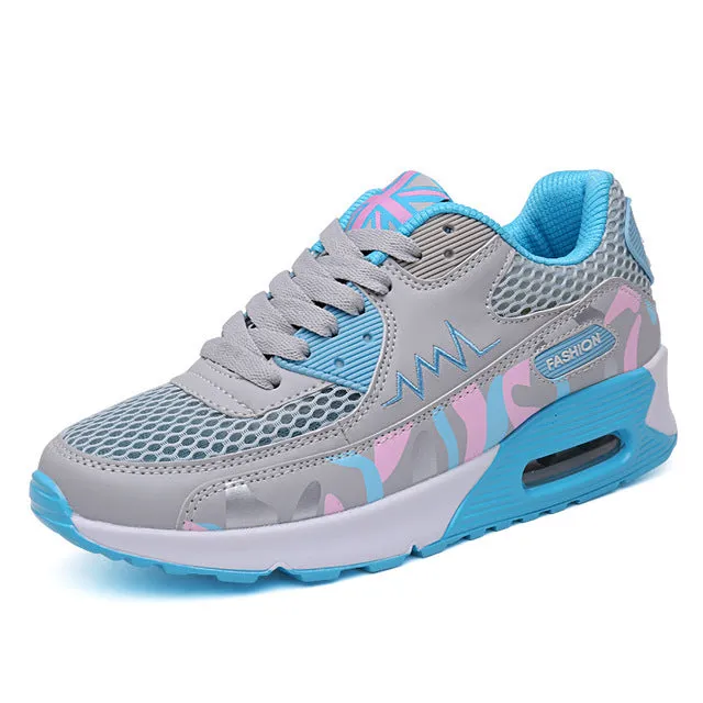 Trainers Breathable Leather Casual Flats Shoes