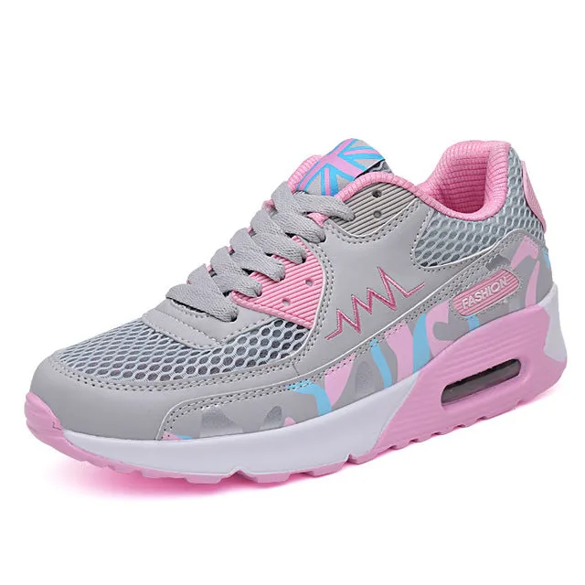 Trainers Breathable Leather Casual Flats Shoes