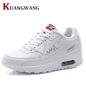 Trainers Breathable Leather Casual Flats Shoes