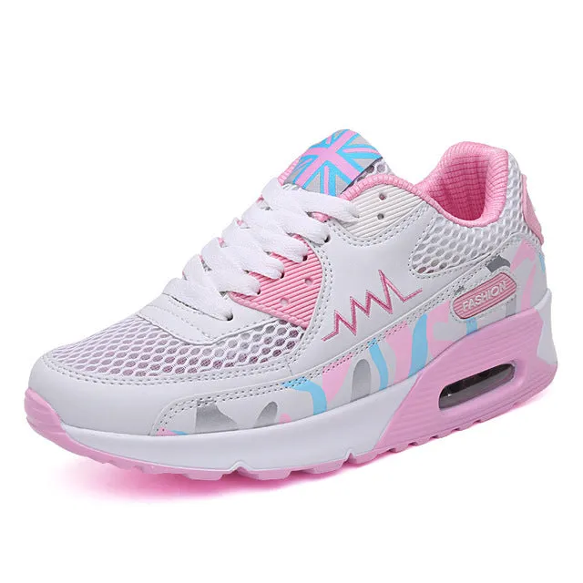 Trainers Breathable Leather Casual Flats Shoes