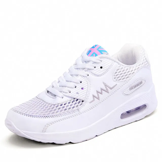 Trainers Breathable Leather Casual Flats Shoes