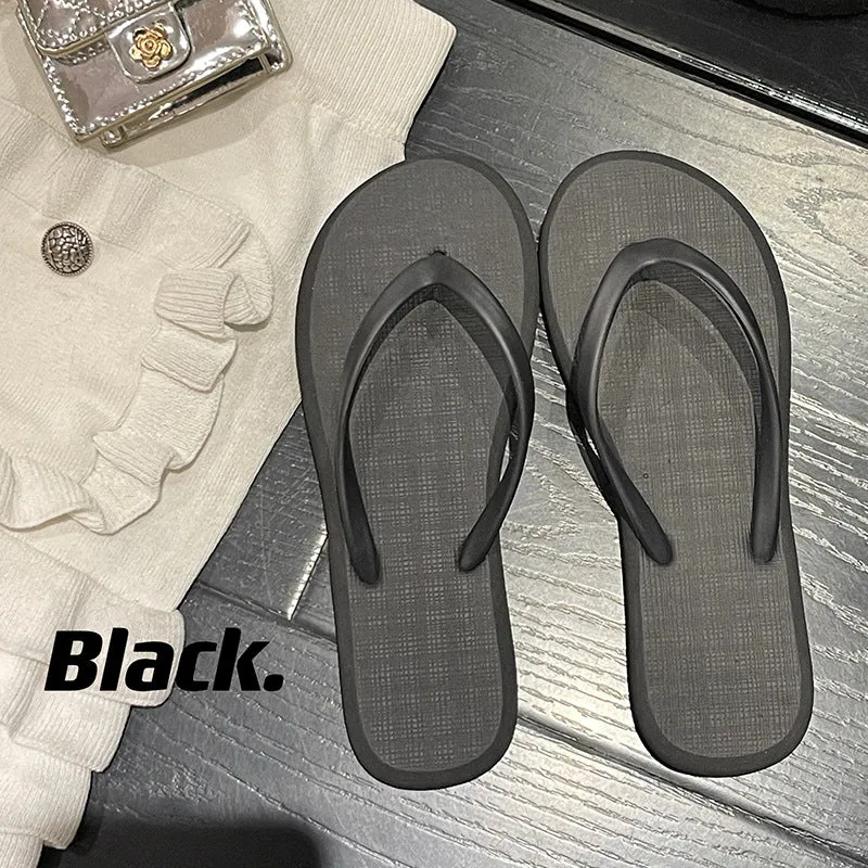 Wholesale PVC Non-slip Simple Flip Flops