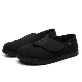 Wide No-Tie Slipper-Shoes
