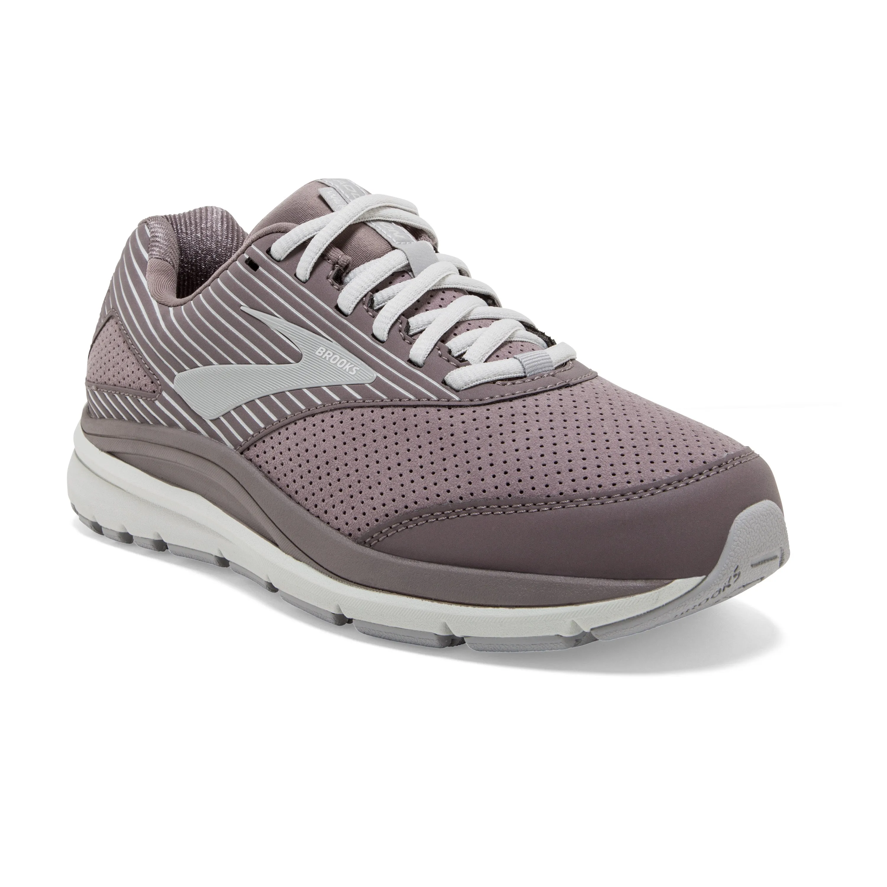 Women's Addiction Walker Suede Walking Shoe - Shark/Alloy/Oyster - Regular (B)