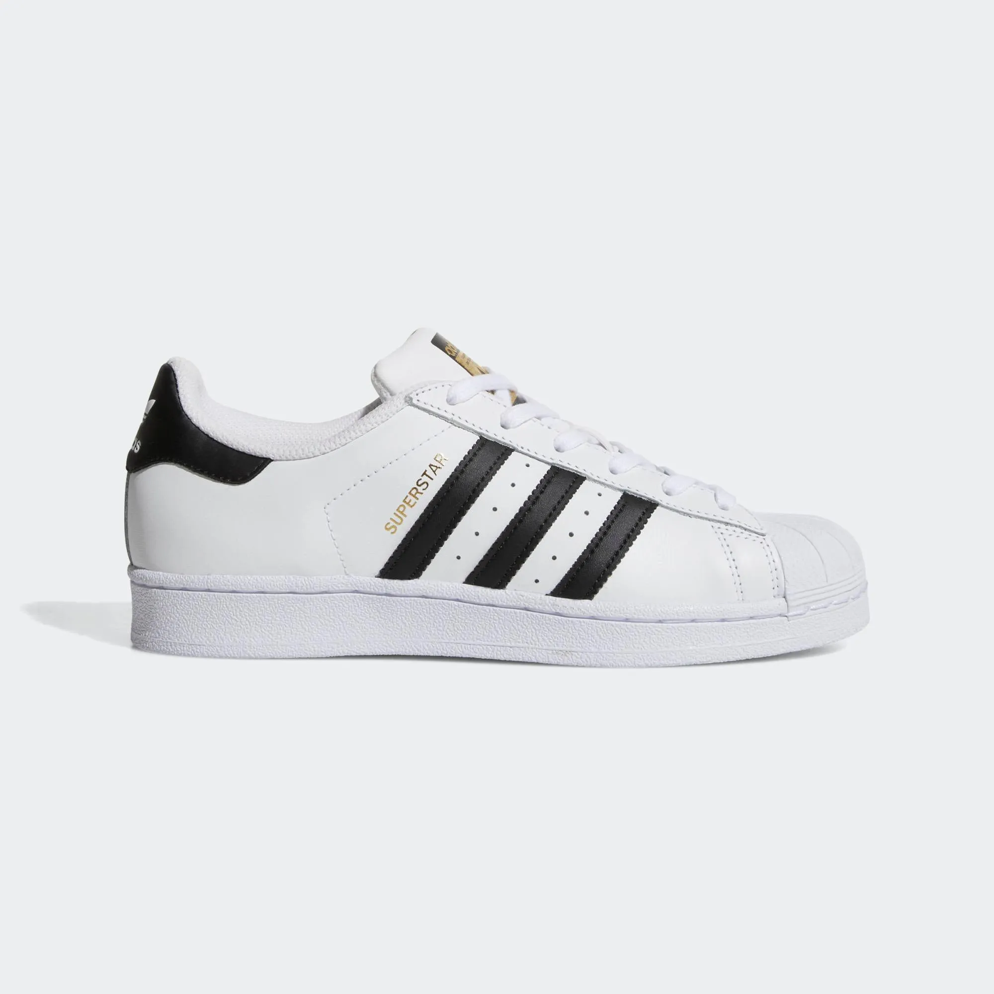 Womens Adidas Originals Superstar Shell Toe Classic Sneakers In White Black