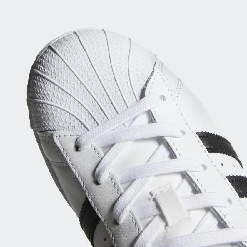 Womens Adidas Originals Superstar Shell Toe Classic Sneakers In White Black