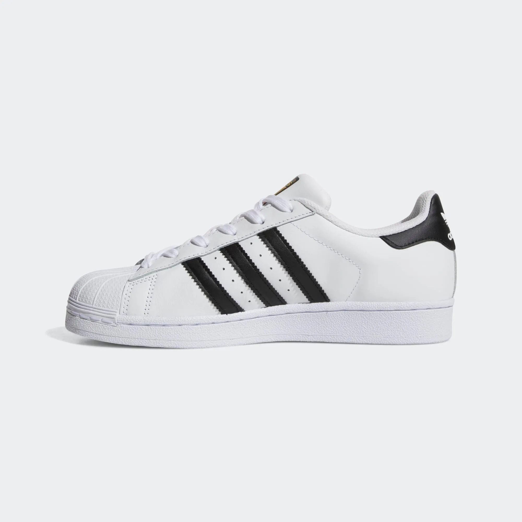 Womens Adidas Originals Superstar Shell Toe Classic Sneakers In White Black