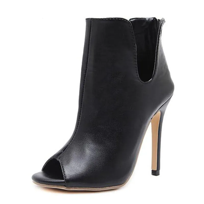 Women's Autumn High-Heeled Chelsea Ankle Boots