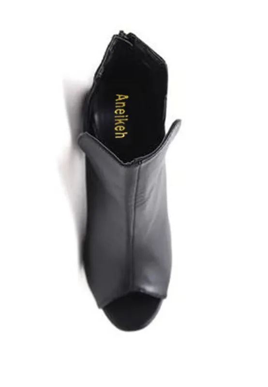 Women's Autumn High-Heeled Chelsea Ankle Boots