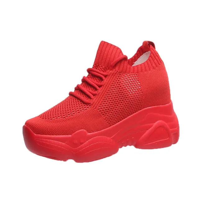 Women's Wedge Heel Platform Sneakers